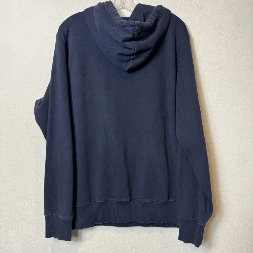 The North Face Half Dome Pullover Hoodie Men’s L Navy Blue Sweatshirt Unisex